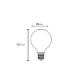 BOMBILLA LED OPAL G95 - E27 – 6,5W - 4000K